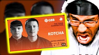 KOTCHA  Grand Beatbox Battle 2019  Tag Team Elimination REACTION [upl. by Innavoeg974]