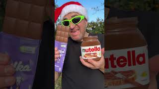 Gegagedigedagedago and Nutella chocolate 🍫😂🤪shorts viral gukafamilyshow [upl. by Roht]