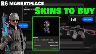 R6 Marketplace Skins YOU Should Buy [upl. by Meehahs]