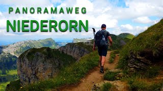 Wandern am Niederhorn Panoramaweg Kanton Bern  Schweiz [upl. by Taft858]