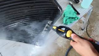 McCulloch MC1385 Steamer Review For Auto Detailers Auto Detailing Steam Cleaning [upl. by Ycart]