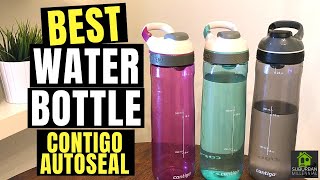 The BEST Water Bottle Contigo AUTOSEAL Cortland 24 oz Review [upl. by Ennoid]