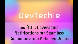 Notifications In SwiftUI [upl. by Urana576]