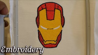 Ironman Embroidery Brother SE600 [upl. by Burley293]