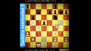 Grand Master game chess  trapped in the gambit of chess  gibraltarchess prochess brilliant [upl. by Viguerie]