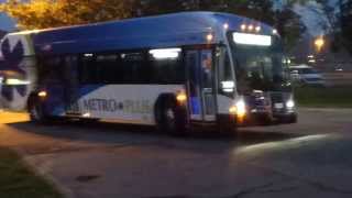 Cincinnati Metro New Gillig Brt Plus Bus [upl. by Eedissac]