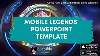 Mobile Legends PowerPoint Template [upl. by Gnol738]