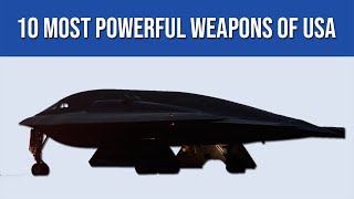 10 Most Powerful Weapons of USA [upl. by Tirrej]