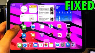 How To Fix iPad NOT Responding to touch Screen Unresponsive FIX [upl. by Niela]