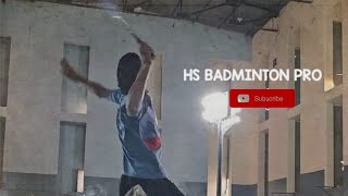 Intense Badminton Single Match [upl. by Gardel120]