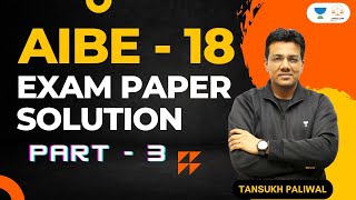 AIBE Exam Paper Solution  Part3  Linking Laws  AIBE Exam Paper Solution by Tansukh Sir [upl. by Sokin]