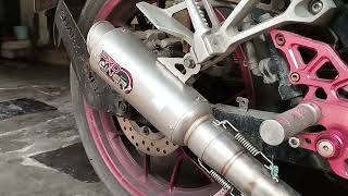 Proliner Exhaust Honda Supra Gtr 150Knalpot Proliner Supra Gtr 150 [upl. by Akemahs]