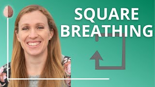 Square Breathing aka Box Breathing  Grounding Exercise for Anxiety 10 [upl. by Inaffets229]