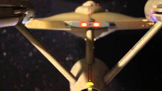 TOS USS Enterprise in 1350 scale by Polar Lights [upl. by Ajram]