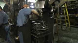 Sand Molding Process by Coastal Foundry Company [upl. by Clementia621]