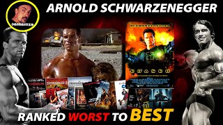 Arnold Schwarzenegger  Movies RANKED From WORST To Best [upl. by Karna]