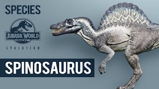 Spinosaurus  SPECIES PROFILE  Jurassic World Evolution [upl. by Madaih]