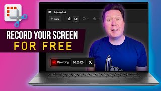 How to Record a Video of Your Screen for Free  Windows 11 Snipping Tool [upl. by Larret]