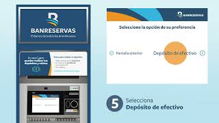 ¿Cómo realizar depósitos en nuestros Cajeros Automáticos Banreservas [upl. by Cristoforo]