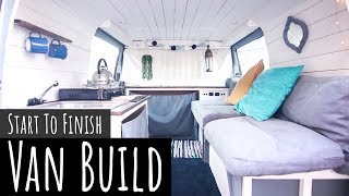 DIY Mercedes Vito Camper Van Conversion  START TO FINISH  STEP BY STEP  HOW TO [upl. by Ised]