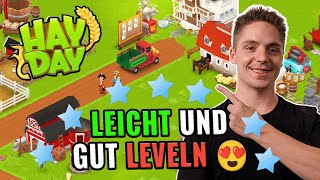 WIE LEVELT MAN SCHNELL Hay Day Tipps und Tricks [upl. by Opportuna]