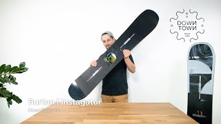 Burton Instigator 2020 snowboard review  DownTownnl [upl. by Aurthur]