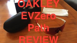 Oakley EVZero Path Prizm Sunglasses Review [upl. by Bravin690]