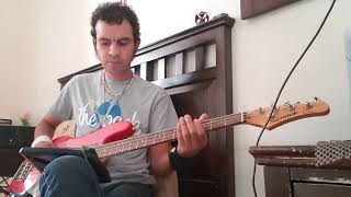 la ley  mentira  bass cover [upl. by Cown]