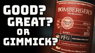 Bombergers PFG™ Precision Fine Grain Bourbon Review [upl. by Amlas]