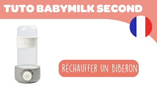 BEABA  Mode demploi  Réchauffer un biberon avec le Babymilk Second [upl. by Ecinwahs108]