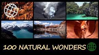 100 Natural Wonders of the World Amazing Places 4K [upl. by Lorena653]