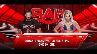 🚨 WWE 2K24 LIVE Roman Reigns vs Alexa Bliss – SHOCKING MATCH 🔥shorts [upl. by Koenig]