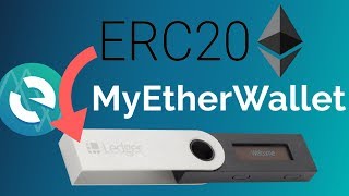 Store ERC20 Tokens On Hardware Wallet  Ledger Nano S  Trezor  MyEtherWallet [upl. by Loats73]