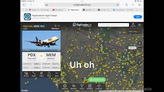 Flight radar 24 [upl. by Nylauqcaj]