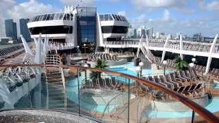 MSC Divina Pool Deck Video Tour [upl. by Towland638]