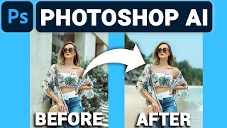 How to Remove and Replace Background in Photoshop Ai Generative Fill [upl. by Whyte608]