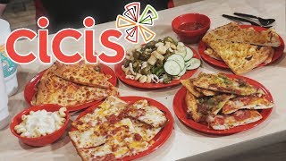 CICIS UNLIMITED PIZZA BUFFET CHALLENGE OVER 599 LBS [upl. by Walther]