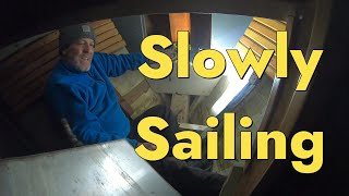 Forepeak follies Pt4 in Wooden Tahiti Gaff Cutter Episode 015Slowly Sailing [upl. by Trinl]