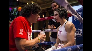 Miriam Gutierrez Debut Profesional en Boxeo Miriam Gutierrez Vs Vanesa Caballero [upl. by Aerdnahs414]