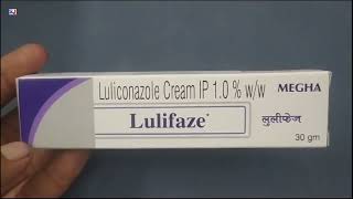 Lulifaze Cream  Luliconazole Cream IP 10 WW  Lulifaze Cream Uses Side effects benefits Dosage [upl. by Meean]