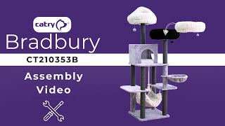 DIY 4 🛠 Easy Cat Tree 😺 Make a simple amp elegant cat tree [upl. by Adnelg]