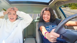 Klai takes RYKEL Driving in her car not a good idea [upl. by Hepzi]