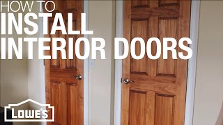 How To Install Interior Doors [upl. by Gorrono]