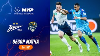 Highlights Zenit vs FC Sochi  RPL 202324 [upl. by Idieh]