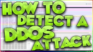 How To Detect A DDOS Attack On Your Network  Wireshark Tutorial [upl. by Meg]