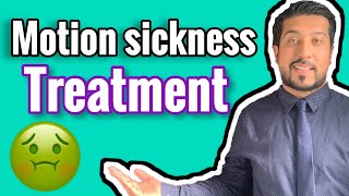 Motion Sickness Treatment  How To Avoid Motion Sickness CARS PLANES BOATS [upl. by Nevada]