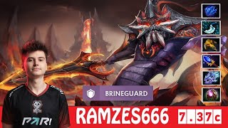 DOTA 2 RAMZES666 the SLARDAR OFFLANE 737c [upl. by Heathcote]