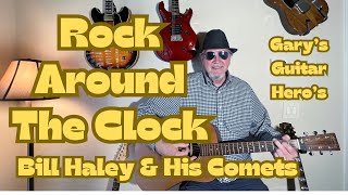 quotRock Around The Clockquot Simplified Beginner Acoustic Guitar Lesson beginnerguitarlessons [upl. by Ki]