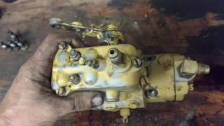 Stanadyne Injection pump teardown and inspection [upl. by Atrebla604]