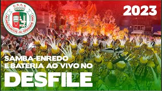 Grande Rio 2023  Desfile oficial  Samba ao vivo  DESFILES23 [upl. by Baer]